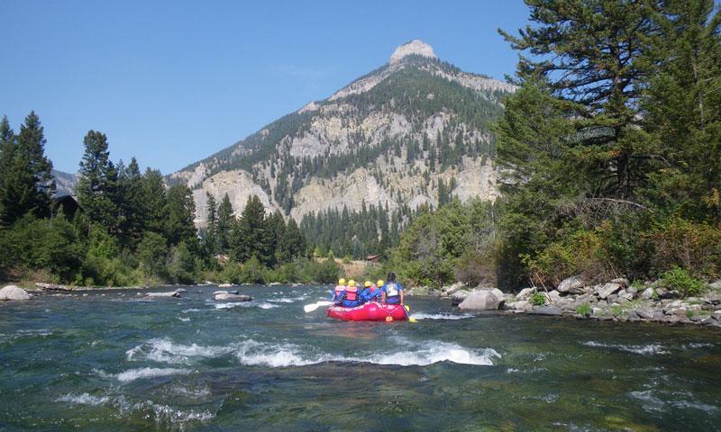 Rafting on the Gallatin River - Montana Adventures 